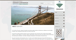 Desktop Screenshot of obayashi-na.com
